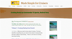Desktop Screenshot of made-simplefor-cruisers.com